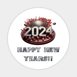 Happy New years Magnet